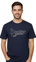Load image into Gallery viewer, P0007 Embroidered Logo T-Shirt - Navy - Pointer International