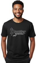 Load image into Gallery viewer, P0007 Embroidered Logo T-Shirt - Black - Pointer International