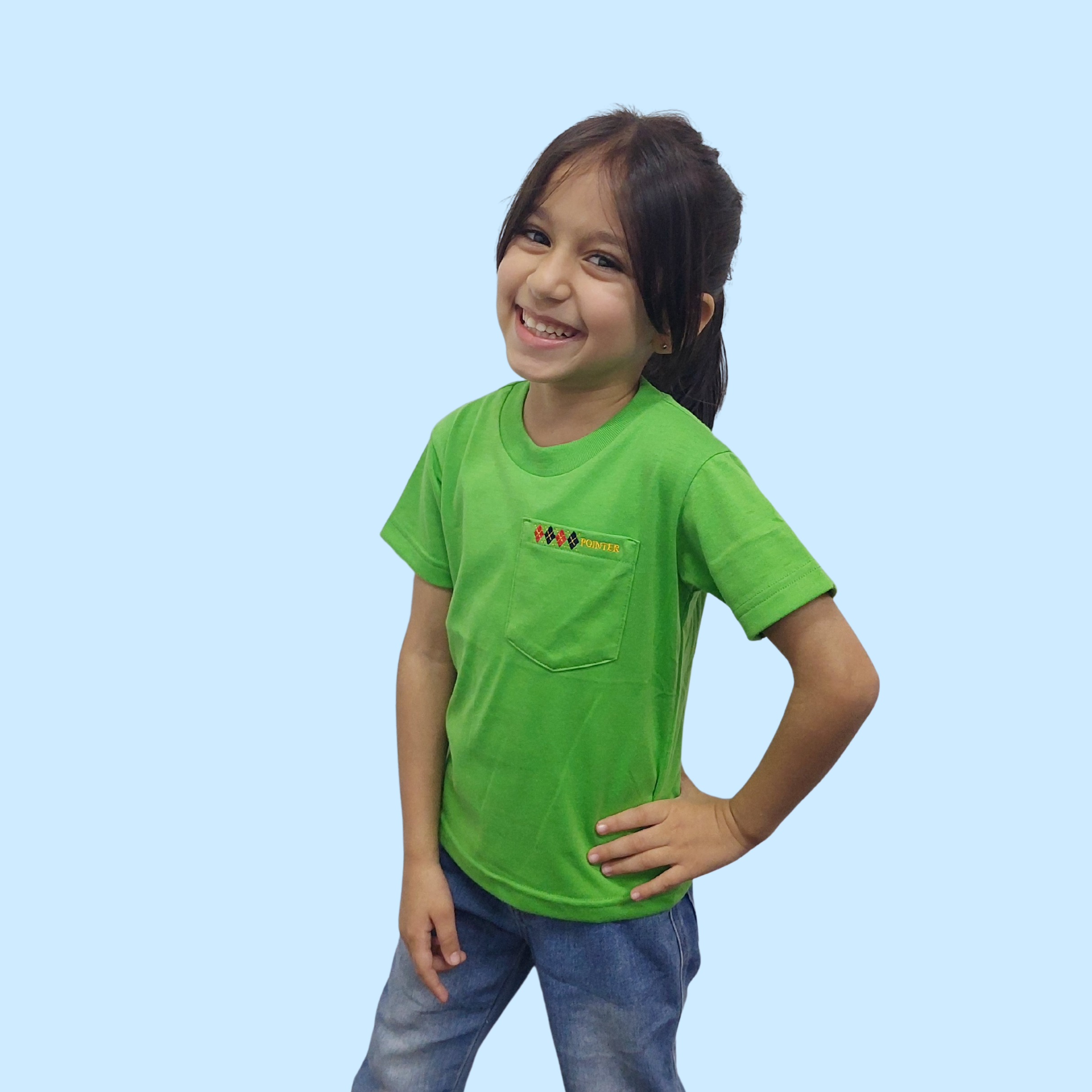 Apple green t sales shirt