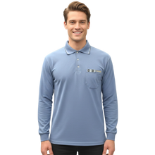 Load image into Gallery viewer, P1006 Bird Blue - Classic Long Sleeve Golfer - Pointer International