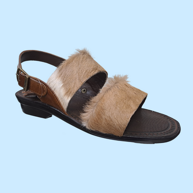 Kudu leather Sandal - Multi - Pointer International 