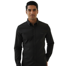 Load image into Gallery viewer, PS007 Long Sleeve Button Down Shirt - Black - Pointer International 
