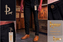 Load image into Gallery viewer, PC001 Black - Chino Straight Leg
