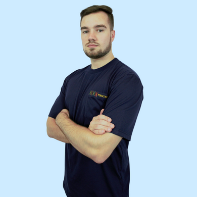 Navy Blue - Classic T-Shirt Short Sleeve - Pointer International 