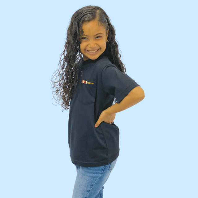 Black - Kids Classic T-Shirt Short Sleeve - Pointer International 