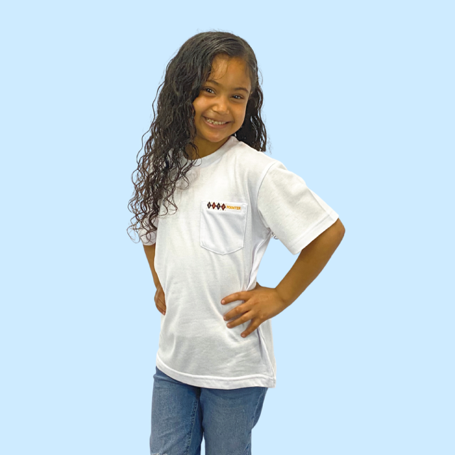 White - Kids Classic T-Shirt Short Sleeve - Pointer International 