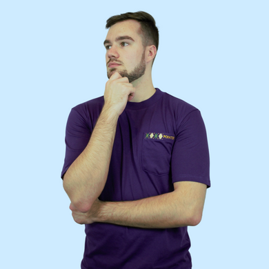 Purple - Classic T-Shirt Short Sleeve - Pointer International 
